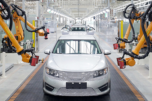 自動車の環境試験装置